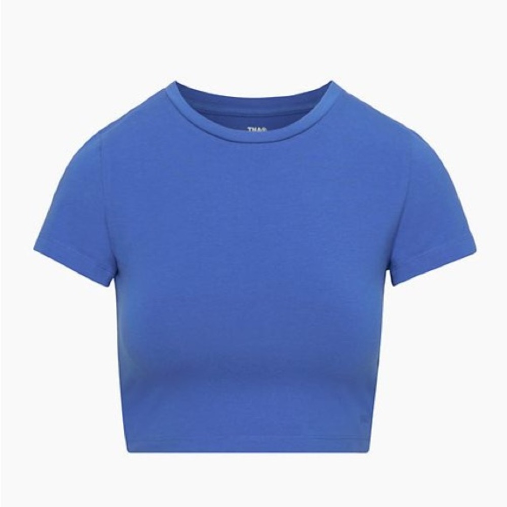 TNA Blue Crop T-shirt